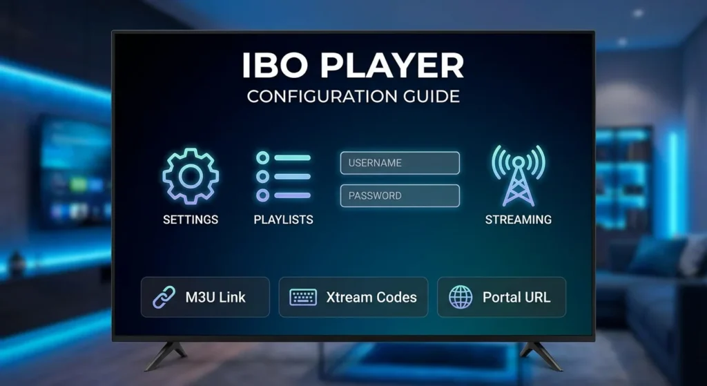 Comment configurer IPTV sur IBO Player?