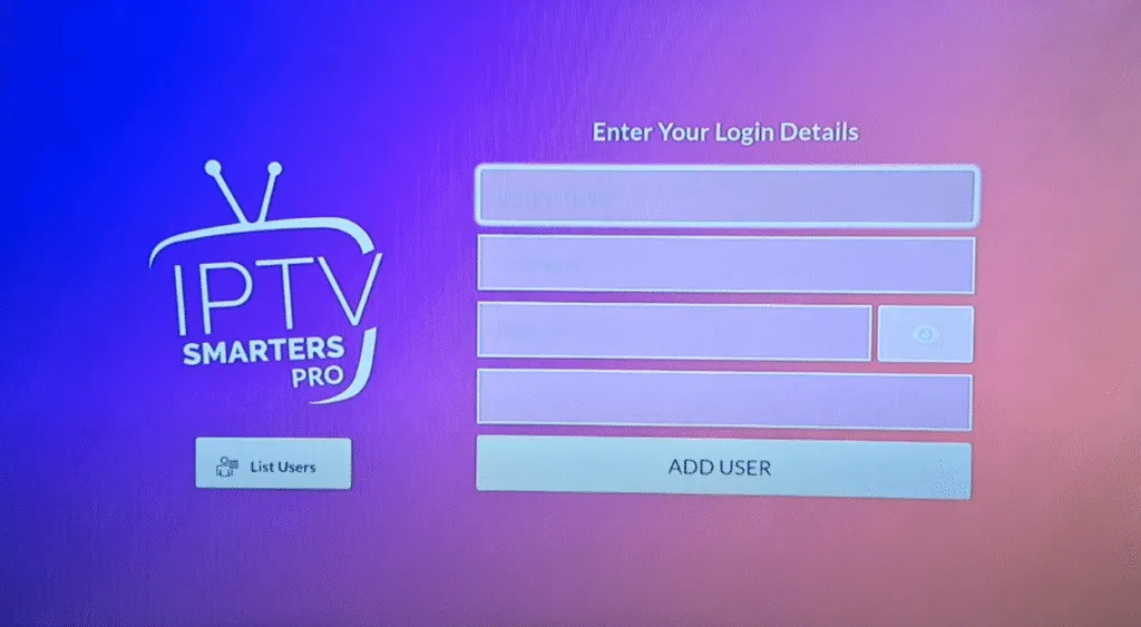 2. Accédez au Samsung Smart Hub – IPTV Smarters Pro